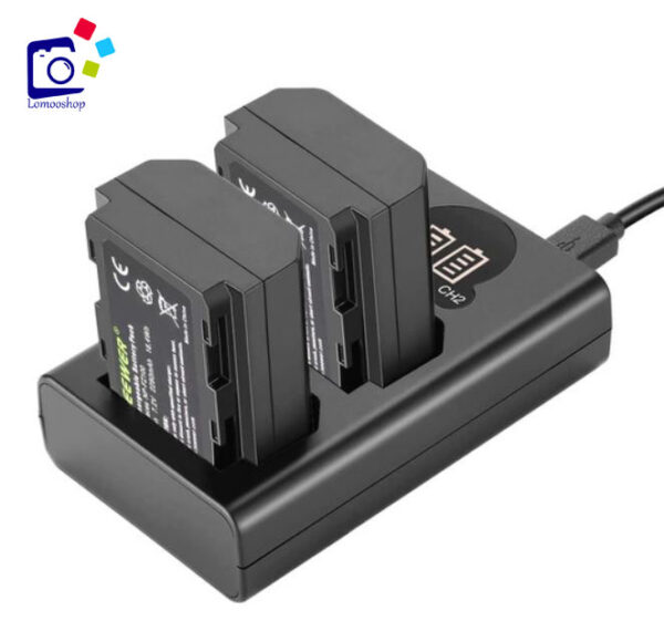 شارژر و باطری دوتایی نیور برای سونی FZ100 NEEWER Dual Charger - Image 2