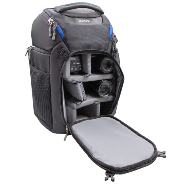 کوله‌پشتی دوربین طرح سونی طوسی Sony Profox design backpack Gray- کوله‌پشتی دوربین طرح سونی|کیف دوربین طرح سونی|خرید کوله‌پشتی دوربین طرح سونی طوسی|قیمت کوله‌پشتی دوربین طرح سونی|Sony Profox design backpack Gray