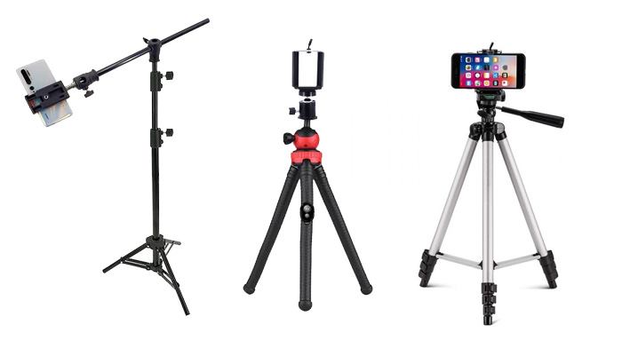 سه پایه گوشی چیست و چه کاربردی دارد؟ -سه پایه گوشی برای تولید محتوا |بهترین سه پایه گوشی برای تولید محتوا |پایه دوربین برای تولید محتوا |سه پایه گوشی بلند | سه پایه موبایل پایه نگهدارنده موبایل