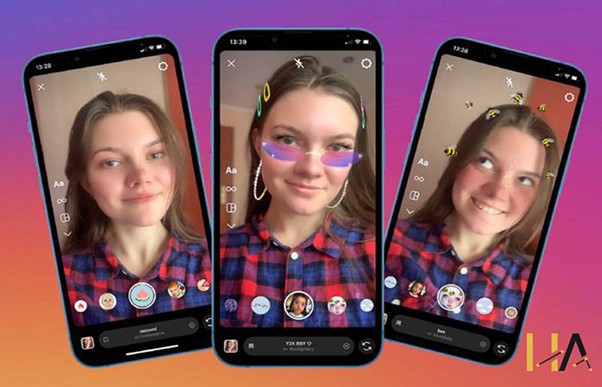 اینستاگرام (Instagram) - برنامه عکاسی با فیلتر|بهترین برنامه عکس گرفتن با فیلتر|اپلیکیشن برتر برای عکاسی|برنامههای عکس گرفتن با افکت و فیلتر|اپلیکیشنهای عکاسی حرفهای موبایل ۲۰۲۵