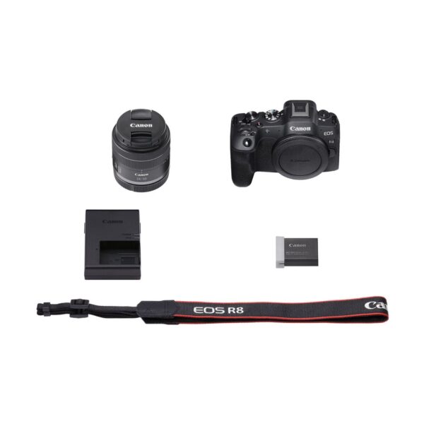 دوربین دیجیتال بدون آینه کانن مدل EOS R8 همراه با لنز RF 24-50mm f/4.5-6.3 IS STM - EOS R8 همراه با لنز|دوربین دیجیتال بدون آینه کانن مدل EOS R8 همراه با لنز RF 24-50mm f/4.5-6.3 IS STM|خرید و قیمت دوربین عکاسی بدون آینه کانن EOS R8 با لنز RF