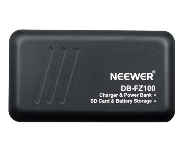 کیت شارژر پاور بانک و باتری نیور NEEWER DB-FZ100 | شارژر پاور دار و 2 عدد باتری - Image 3
