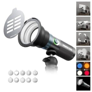 اسپات لایت PHOTOOLEX x AMBITFUL 10W -اسپات لایت PHOTOOLEX x AMBITFUL 10W Flash Light Photography Spotlight Four Colors | نورپردازی حرفه‌ای | فلاش عکاسی |خرید اسپات لایت