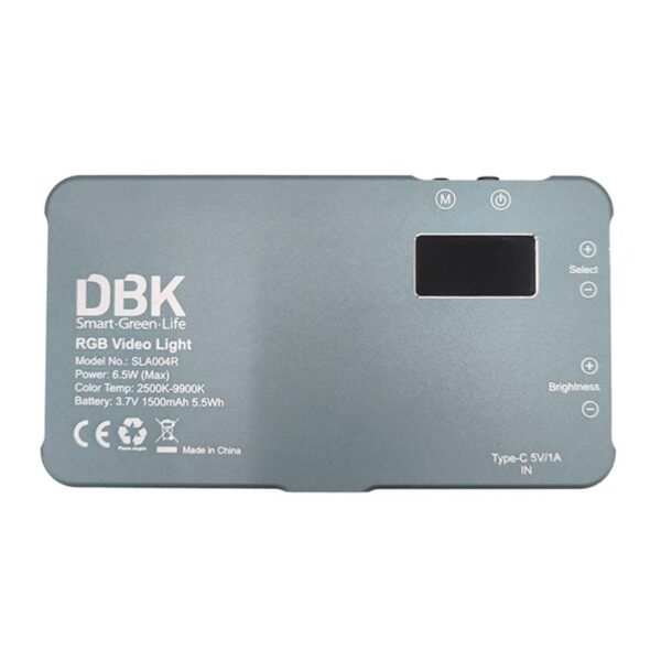نور ثابت ال ای دی DBK RGB SLA004R LED Panel - Image 4