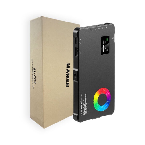 پنل نور ال ای دی مامن MAMEN SL C02 RGB LED - Image 4