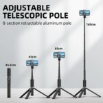 سه پایه مونوپاد جیماری Jmary monopod tripod model KT-259 - Image 4