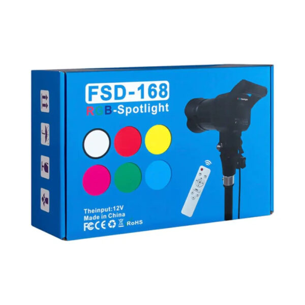 اسپات لایت نور افکن FSD 168 RGB Spotlight - Image 3