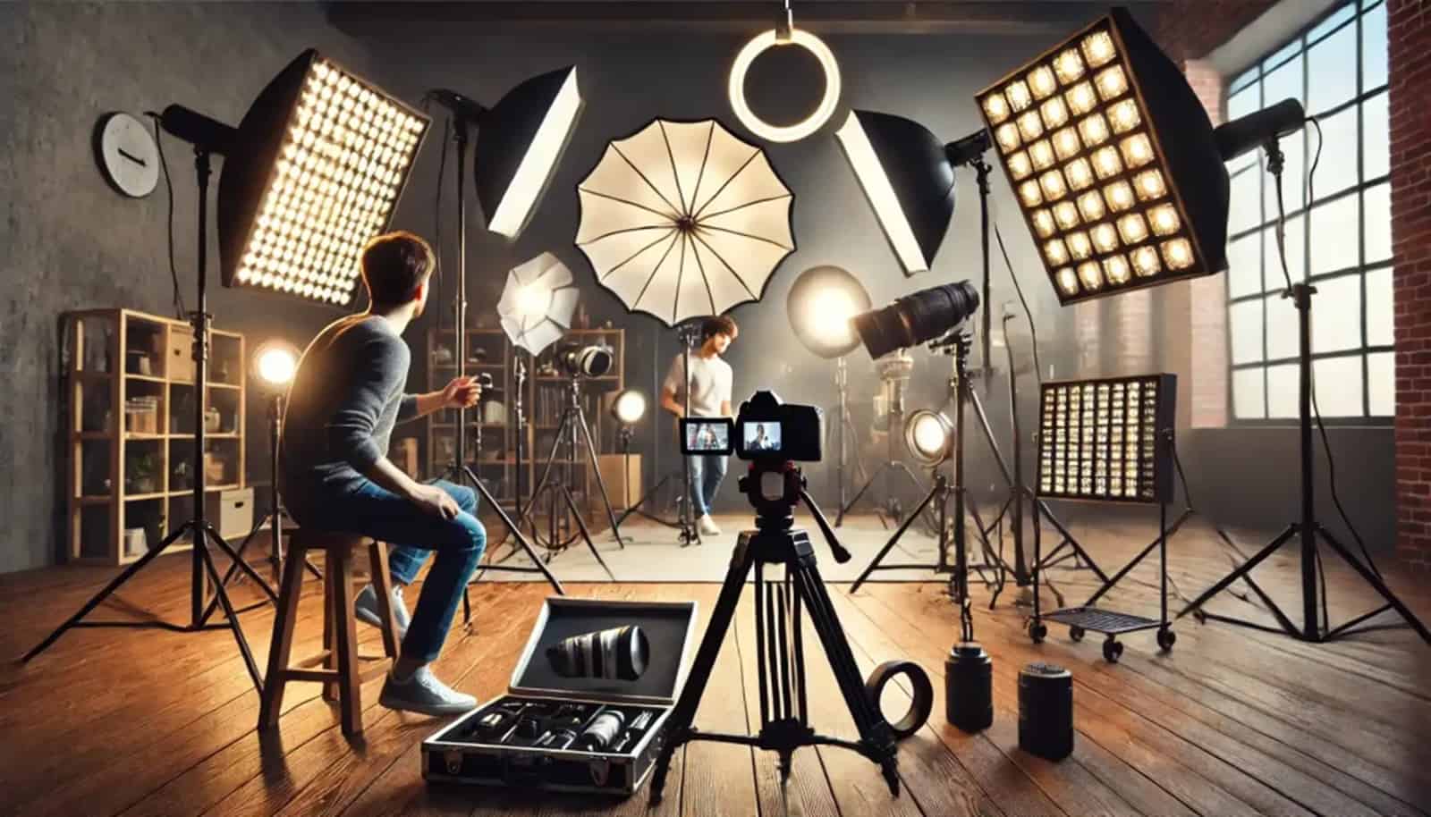 اهمیت نور ثابت برای تولید محتوا-نور ثابت چقدر در کیفیت ویدئو و عکس تأثیر دارد؟ با انواع نور LED، رینگلایت و سافتباکس، نکات خرید حرفهای و انتخاب بهترین نور ثابت برای تولید محتوا آشنا شوید.