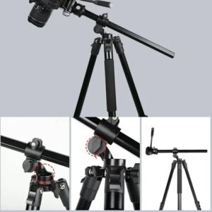 سه پایه دوربین جیماری KS355+HG60 در حالت استاندارد